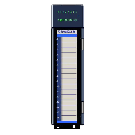 IC694MDL646 New GE Fanuc 24VDC Positive/Negative Logic 16 Point Input Module